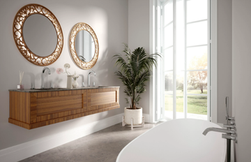 APPIA - 3 hole countertop brass washbasin mixer by Rubinetterie Treemme - view 3